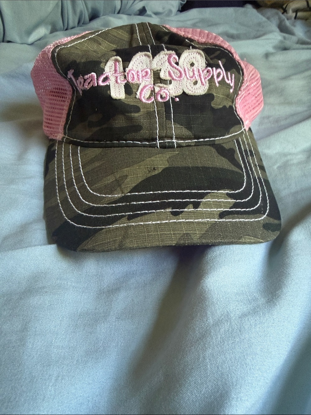Pink & Camo Trucker Hat - Tractor Supply Co. Logo